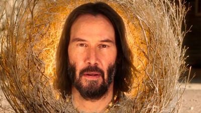 Keanu Reeves es una planta rodadora en el primer tráiler de 'Bob Esponja: Un héroe al rescate'