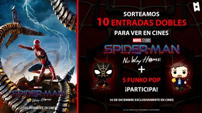 Sorteamos 10 entradas dobles para ver en cines ‘Spider-Man: No Way Home’ y 5 funkos de la película