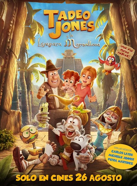 Tadeo Jones y la lámpara maravillosa