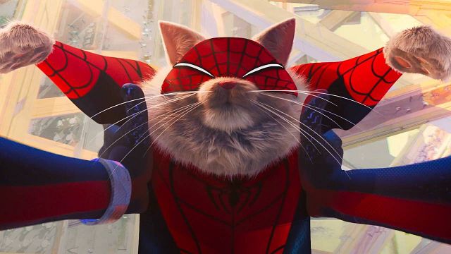Tu gato vomita bolas de pelo, pero el de 'Spider-Man: Cruzando el Multiverso' escupe telarañas: El último tráiler presenta oficialmente a los nuevos protagonistas noticias imagen