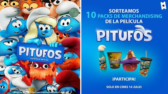 Celebra el estreno de 'PITUFOS' en cines: Sorteamos 10 packs especiales de la película dirigida por Chris Miller noticias imagen