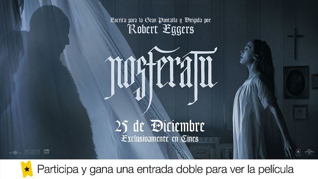 Consigue una entrada doble para ver en cines 'Nosferatu', la nueva película de Robert Eggers