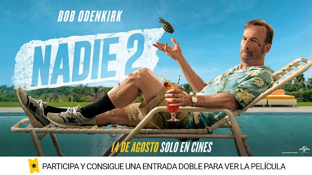 Sorteamos 5 entradas dobles para ver en cines 'Nadie 2', la segunda entrega del exitoso thriller de acción protagonizado por Bob Odenkirk noticias imagen
