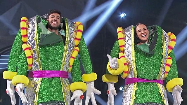 "No lo sabe ni mi hija": Los Alienígenas de 'Mask Singer 3' han intentado guardar el secreto, pero todos sabían que eran Paula Echevarría y Miguel Torres noticias imagen