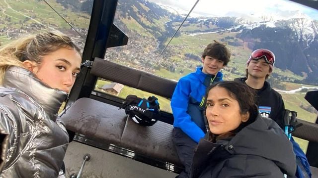 El marido de Salma Hayek tuvo un hijo con otra mujer: se convirtieron en mejores amigas y formaron una familia noticias imagen