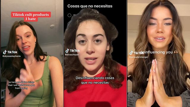 El 'deinfluencing', la nueva tendencia de TikTok que es un claro signo de que la economía va mal noticias imagen