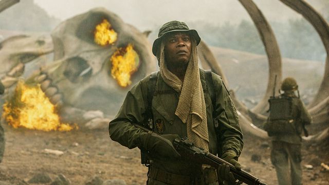Samuel L. Jackson no era la primera opción para 'Kong: La Isla Calavera', pero no le importó y hasta metió un guiño a 'Jurassic Park' noticias imagen