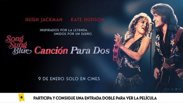 Sorteamos 5 entradas dobles para 'Song Sung Blue - Canción para dos', la película protagonizada por con Hugh Jackman y Kate Hudson noticias imagen