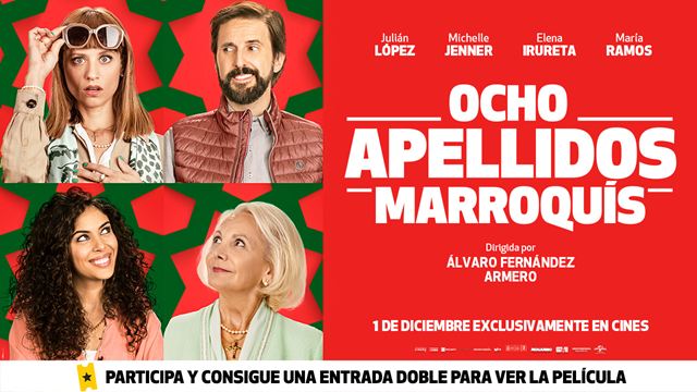 Sorteamos 5 entradas dobles para ver la nueva comedia española 'Ocho apellidos marroquís'
