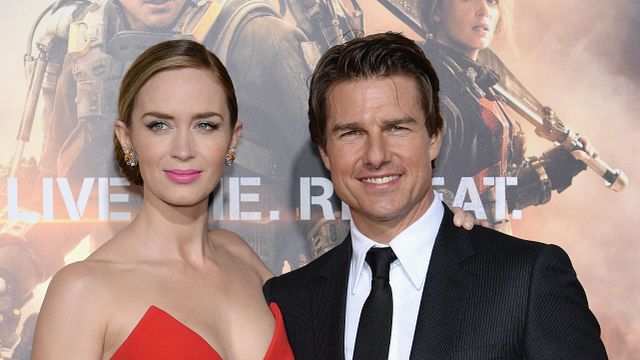 Tom Cruise y Emily Blunt presentaron tres veces en 24 horas a lo largo de todo el planeta una de las mejores películas de ciencia-ficción de la historia noticias imagen