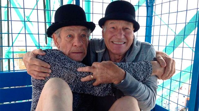Ian McKellen: "Me crucé con Patrick Stewart y me contó que le habían ofrecido 'Star Trek'. Le dije: ¡'¿De verdad quieres perderte en Hollywood durante años?" noticias imagen