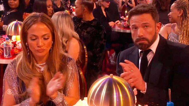 ¿Qué le pasa a Ben Affleck? La cara de sufrimiento del actor en los Grammy no pasa desapercibida en redes y se convierte en meme noticias imagen