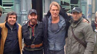 Primera imagen de Chuck Norris en el rodaje de 'The Expendables 2' noticias imagen