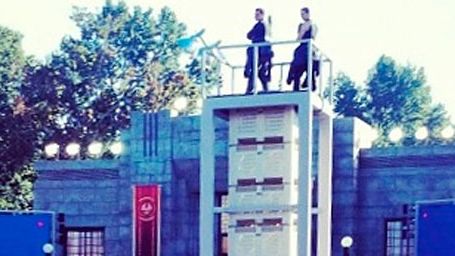 'Los juegos del hambre 2: En llamas': filtrada una imagen del rodaje noticias imagen