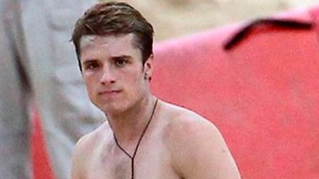 'Los juegos del hambre 2: En llamas': fotos de Josh Hutcherson sin camiseta noticias imagen