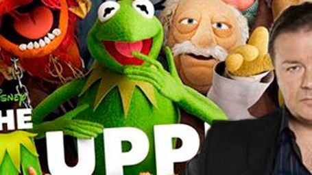 Ricky Gervais confirma que sí estará en 'Los Muppets 2'