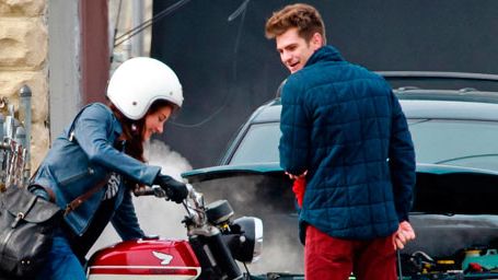 'The Amazing Spider-Man 2': ¡Nuevas fotos con Peter y Mary Jane juntos! noticias imagen