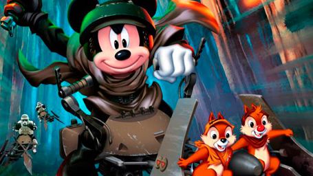 'Star Wars VII': póster mash-up con Mickey Mouse noticias imagen