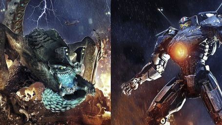 'Pacific Rim': ¡Nuevos posters con el Kaiju 'Otachi' y el Jaeger 'Gipsy Danger'!