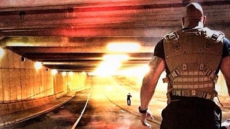 'Fast & Furious 7': ¡Dwayne Johnson desvela la foto de una secuencia de acción!