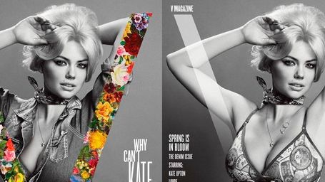 Desnuda a Kate Upton en la nueva portada de la revista 'V' noticias imagen