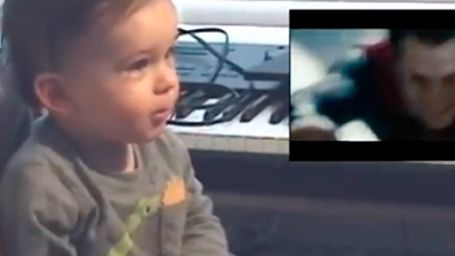 La reacción de un bebé al ver a Superman volando en 'El Hombre de Acero' noticias imagen