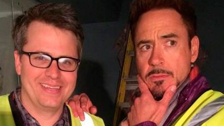 'Los Vengadores: La era de Ultrón': ¡Primer vistazo a Robert Downey Jr. en el rodaje!