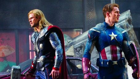 'Los vengadores: La era de Ultrón': Thor y Capitán América protagonistas del nuevo vídeo del rodaje noticias imagen