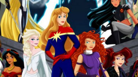 ¡Increíble ilustración de las princesas Disney como superheroínas de Marvel! noticias imagen