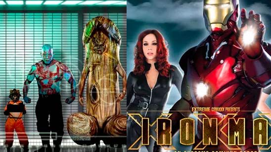 El Universo Cinemático de Marvel, versión porno: ver para creer  noticias imagen
