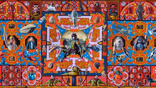 Un artista pide más de 180.000 euros por un cuadro de 'Star Wars' noticias imagen