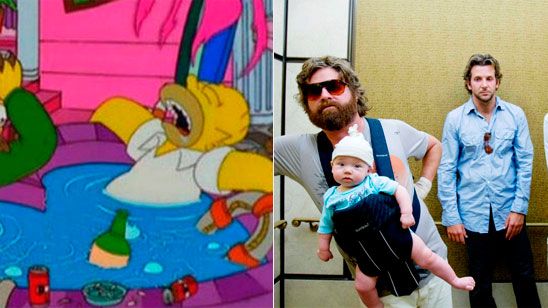 'Los Simpson' y su divertida comparación con 'Resacón en Las Vegas' noticias imagen