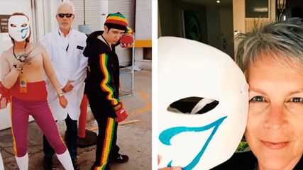 Jamie Lee Curtis se viste de Vega de 'Street Fighter' en Evo 2015 noticias imagen