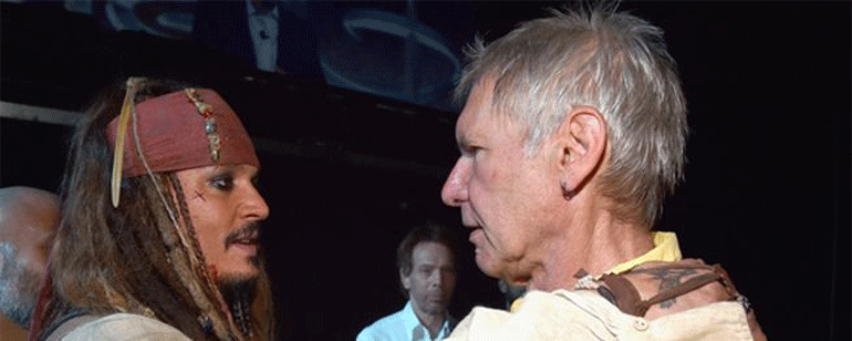 Jack Sparrow y Han Solo se conocen en la D23 Expo de Disney  noticias imagen