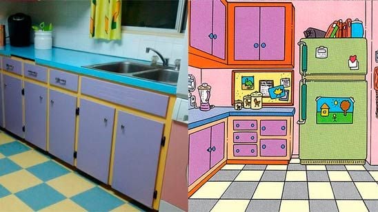 Una mujer convierte su cocina en la de 'Los Simpson' noticias imagen