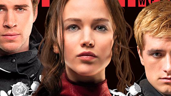 'Los juevos del hambre: Sinsajo - Parte 2': Katniss, Peeta y Gale, portada en 'EW' noticias imagen