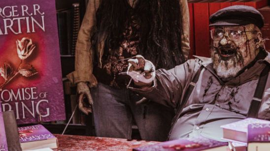 ¡Mira a George R.R. Martin convertido en zombi para 'Z Nation'! noticias imagen