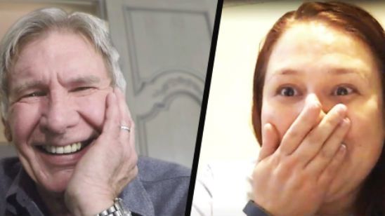 'Star Wars: El despertar de la Fuerza': Harrison Ford sorprende a los fans de 'La Guerra de las Galaxias' en este divertido vídeo noticias imagen