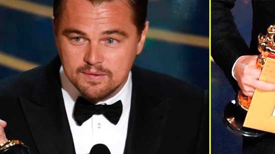 Oscar 2016: El inoportuno gesto de Leonardo DiCaprio que ha revolucionado las redes sociales noticias imagen