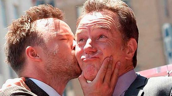 Breaking Bad': 15 imágenes que demuestran que Bryan Cranston y Aaron Paul son el 'bromance' más auténtico