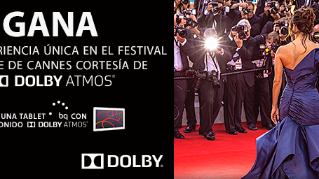 ¡Gana un viaje al Festival de Cannes y una tablet BQ con DOLBY ATMOS! noticias imagen