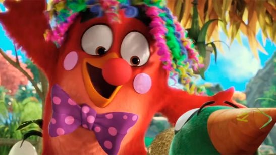 'Angry Birds. La película': El pájaro con problemas de ira Red, todo un payaso en el último tráiler