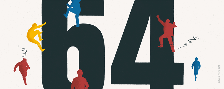 La 64 edición del Festival de Cine de San Sebastián presenta su cartel creado por Jorge Elósegui noticias imagen