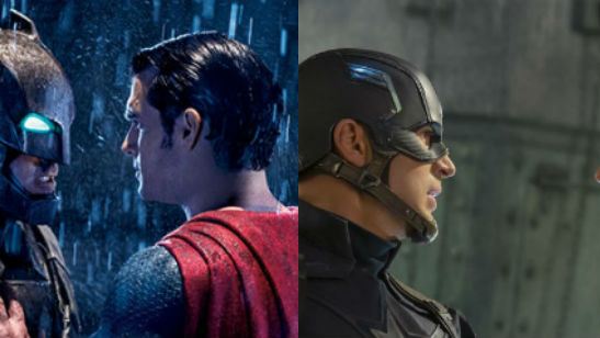 'Batman v Superman' / 'Civil War' y otras 24 parejas de películas similares que se estrenaron a la vez