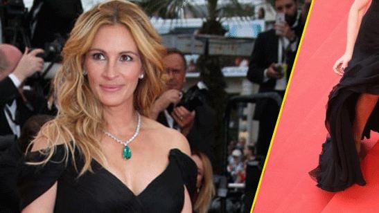 Cannes 2016: Julia Roberts en el centro de la polémica al pasearse descalza por la alfombra roja