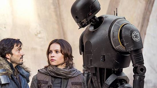 'Rogue One: Una historia de Star Wars': Nuevo vistazo a Jyn Erso, Cassian Andor y el droide K-2SO noticias imagen