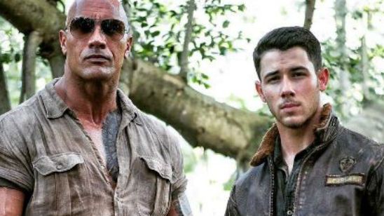 'Jumanji': Dwayne Johnson comparte la primera imagen de Nick Jonas como su personaje noticias imagen