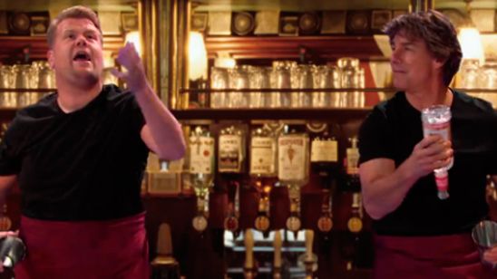 Tom Cruise vuelve a ser el Brian Flanagan de 'Cocktail' en el programa de James Corden  noticias imagen