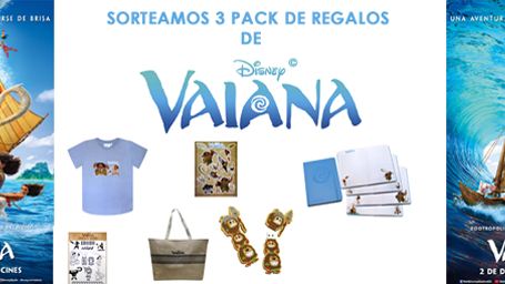 ¡Sorteamos 3 packs de regalos de 'Vaiana'!