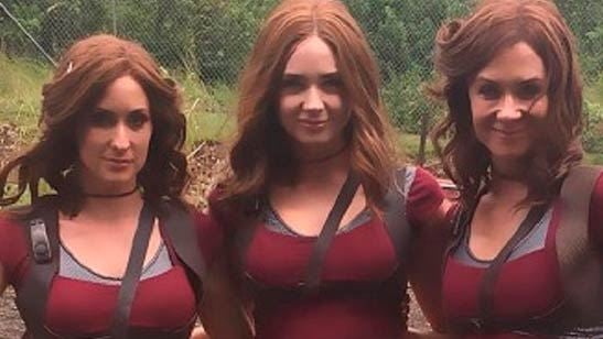 'Jumanji': Karen Gillan afirma que hay una razón valida para que salga con tan poca ropa en la película